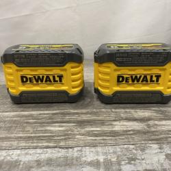 AS-IS DEWALT FLEXVOLT 20V/60V MAX Lithium-Ion 6.0Ah Battery Pack (2 Pack)