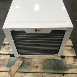 California AS-IS LG 14,000 BTU 115-Volt Dual Inverter Smart Window Air Conditioner LW1522IVSM Cools 800 Sq. Ft. with Remote, Wi-Fi Enabled