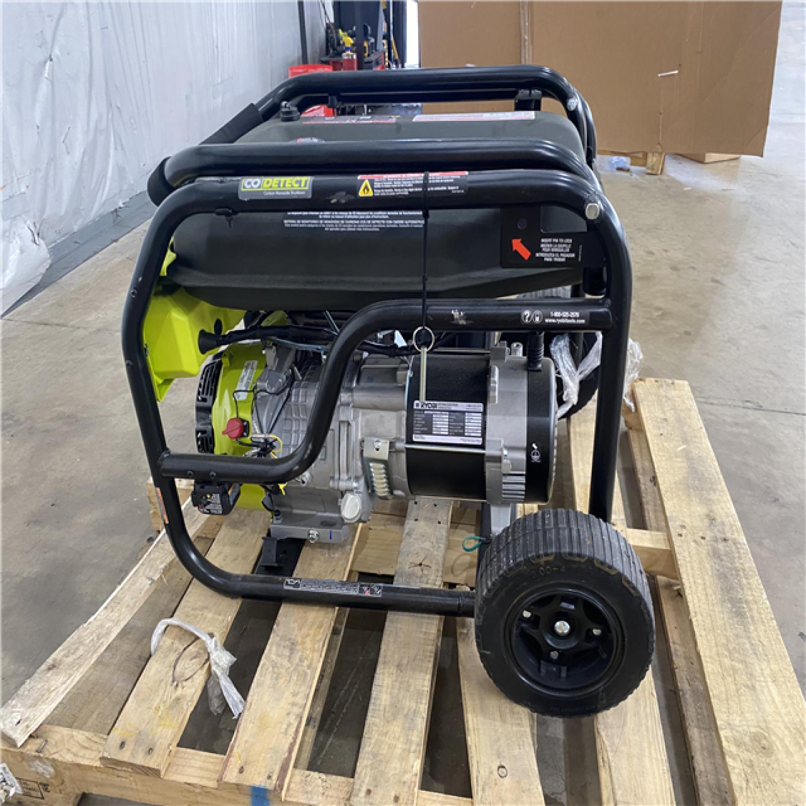 Houston Location AS IS - Ryobi 6500 watts Generator