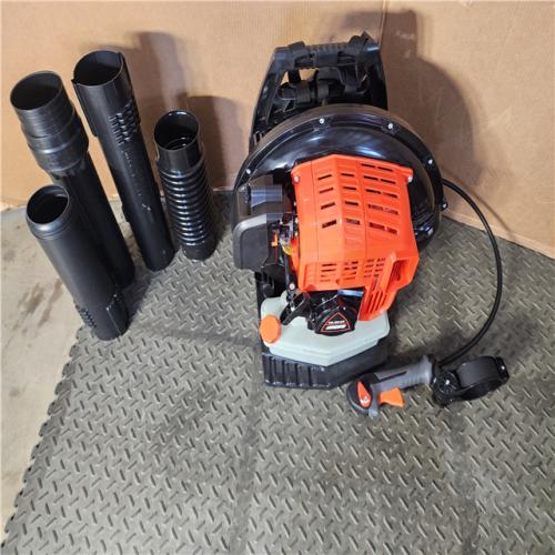 HOUSTON LOCATION - AS-IS ECHO 200 MPH 700 CFM 59.7 Cc Gas Low Exhaust Emission Engine Backpack Leaf Blower with Tube-Mounted Throttle