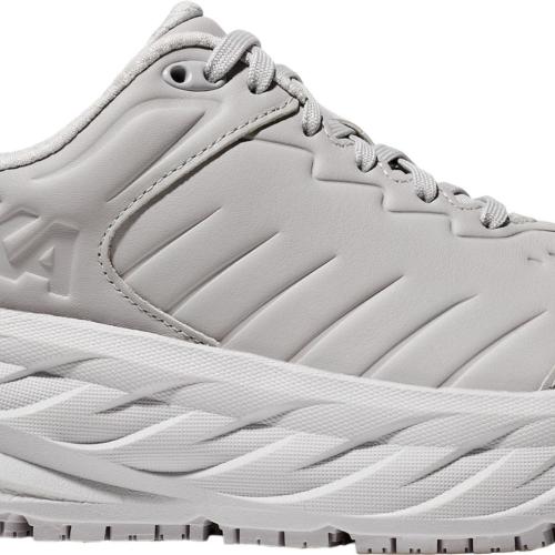 Hoka Bondi Slip Resistant Men's Shoes - Harbor Mist/Lunar Rock - SZ 10.5D