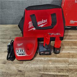 HOUSTON LOCATION - AS-IS (APPEARS LIKE NEW) Milwaukee FUEL 12-Volt Lithium-Ion Brushless Cordless Hammer Drill and Impact Driver Combo Kit