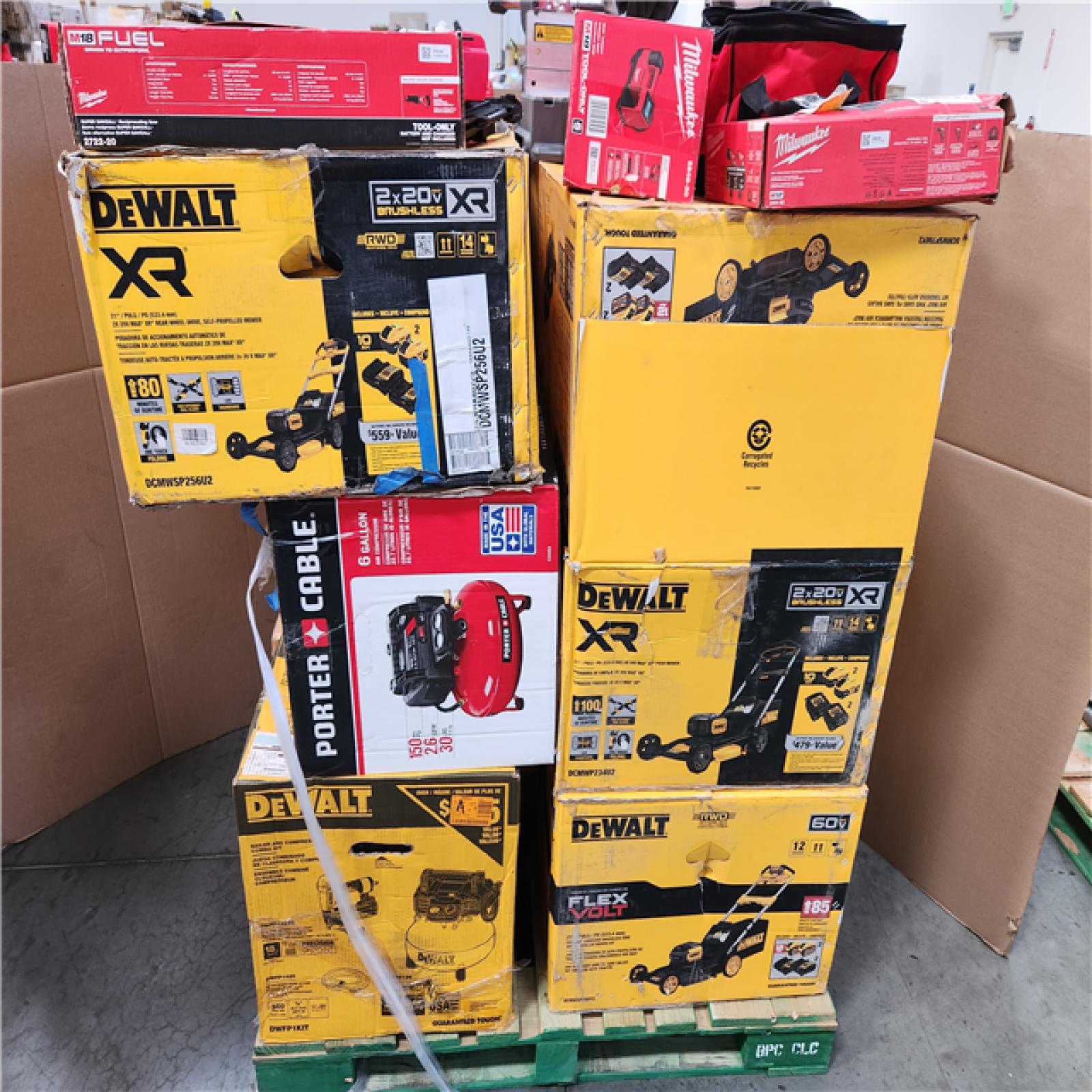 CALIFORNIA AS-IS TOOL PALLET