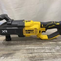 AS-IS DEWALT 20V MAX XR Brushless Cordless 7/16 in. Quick Change Compact Stud & Joist Drill (Tool Only)