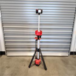 AS-IS- M18 18-Volt Lithium-Ion Cordless 6 000 Lumens Rocket Dual Power Tower Light with Charger (Tool-Only)