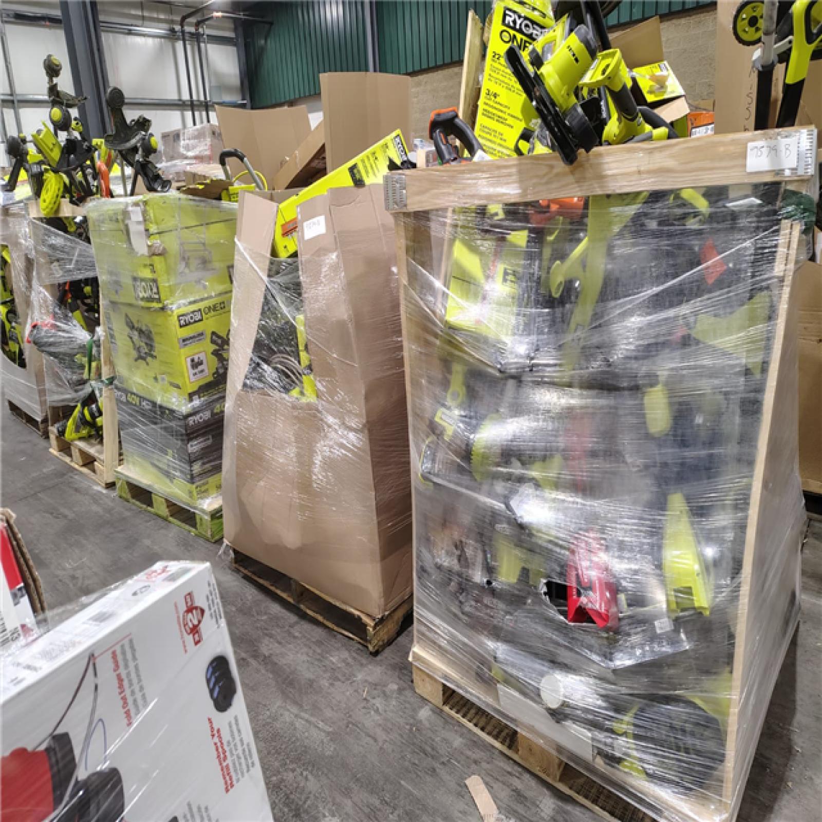 Pittston Location As-Is Power Tools Partial Truckload (10 Pallets) 9579-B