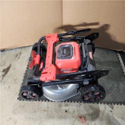 HOUSTON LOCATION - AS-IS Milwaukee M18 FUEL Brushless Cordless 21 in. Walk Behind Dual Battery Self-Propelled Mower Kit W/ CHARGER