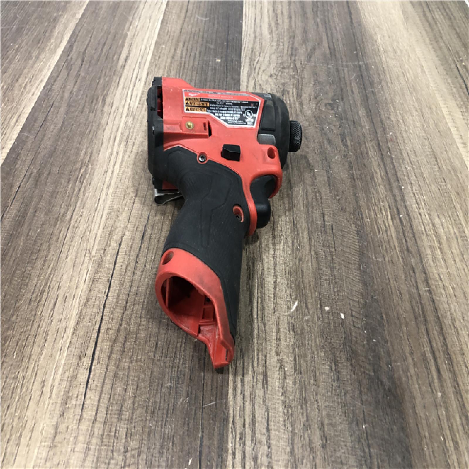 AS-IS Milwaukee  FUEL 12V Lithium-Ion Brushless Cordless 1/4 in. Hex Impact Driver (Tool-Only)