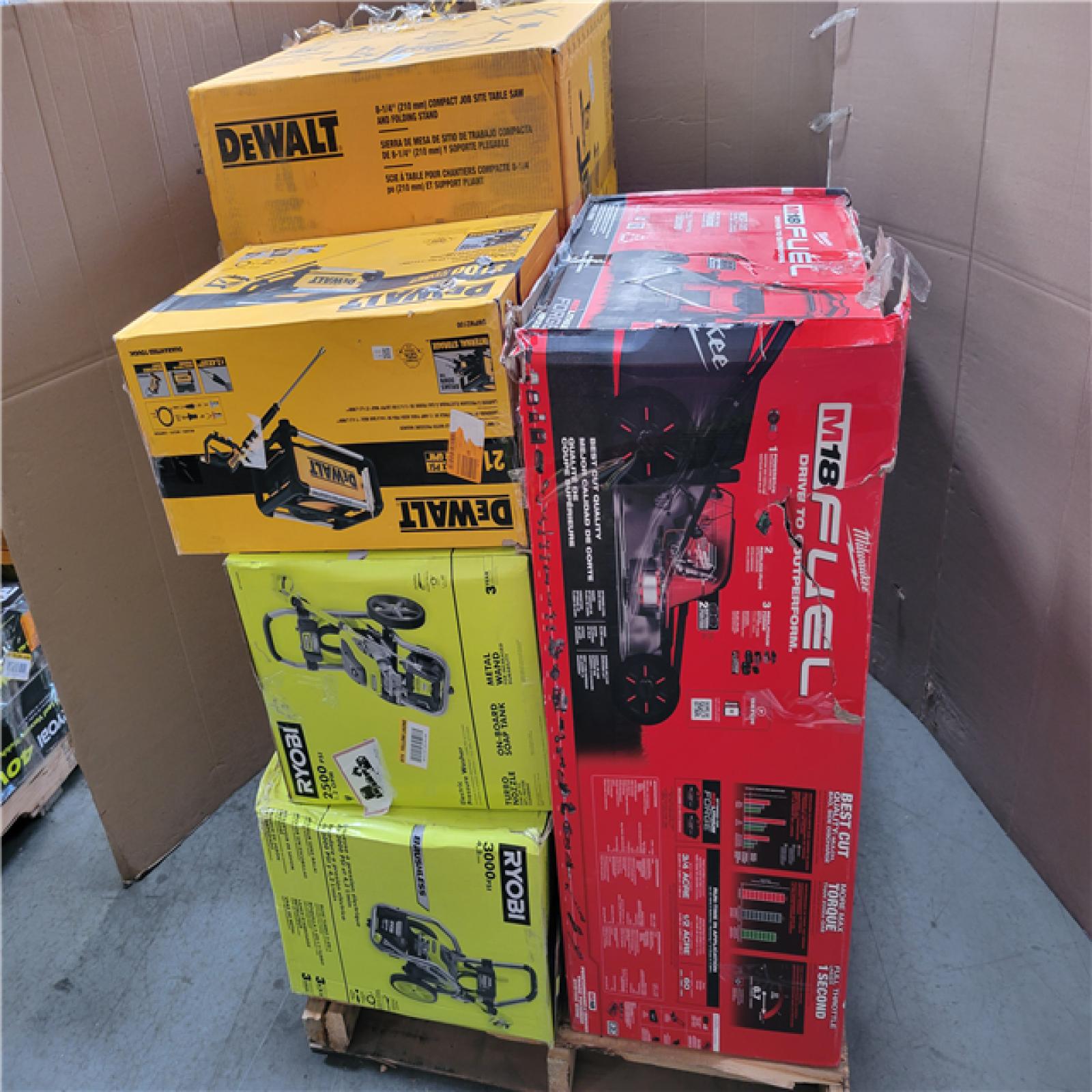 CALIFORNIA AS-IS TOOL PALLET