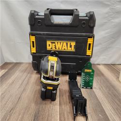 LIKE NEW! - DEWALT 20V Max Cordless 5 Spot Green Line Laser - Bare Tool