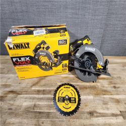 HOUSTON LOCATION - AS-IS DeWALT Flexvolt Max 7-1/4  60V Brushless Circular Saw DCS578B (Bare Tool)
