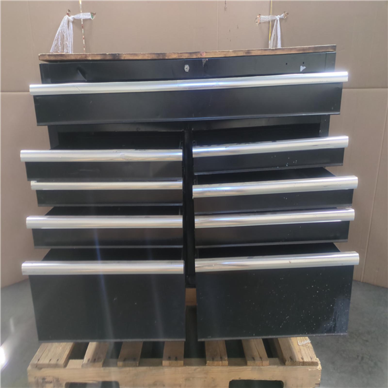 CALIFORNIA AS-IS HUSKY 46 9-Drawer WORKBENCH