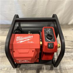 AS-IS Milwaukee FUEL 18-Volt Lithium-Ion Brushless Cordless 2 Gal. Electric Compact Quiet Compressor (Tool-Only)