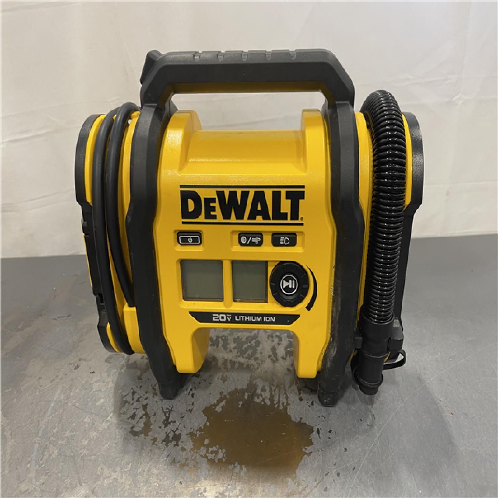 AS-IS - DEWALT 20V MAX Cordless Electric Portable Inflator