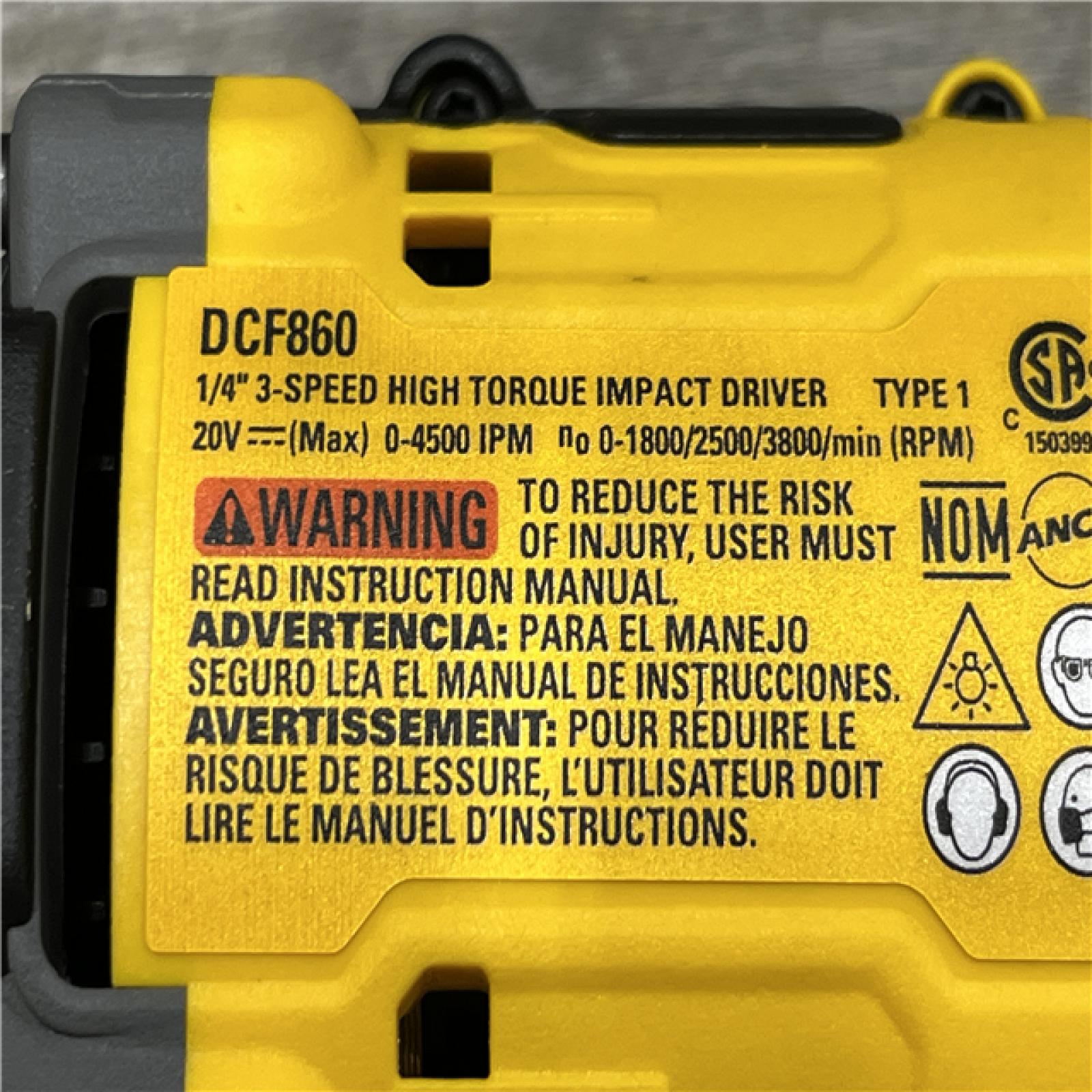 AS-IS DEWALT 20V XR Lithium-Ion Cordless 2-Tool Combo Kit