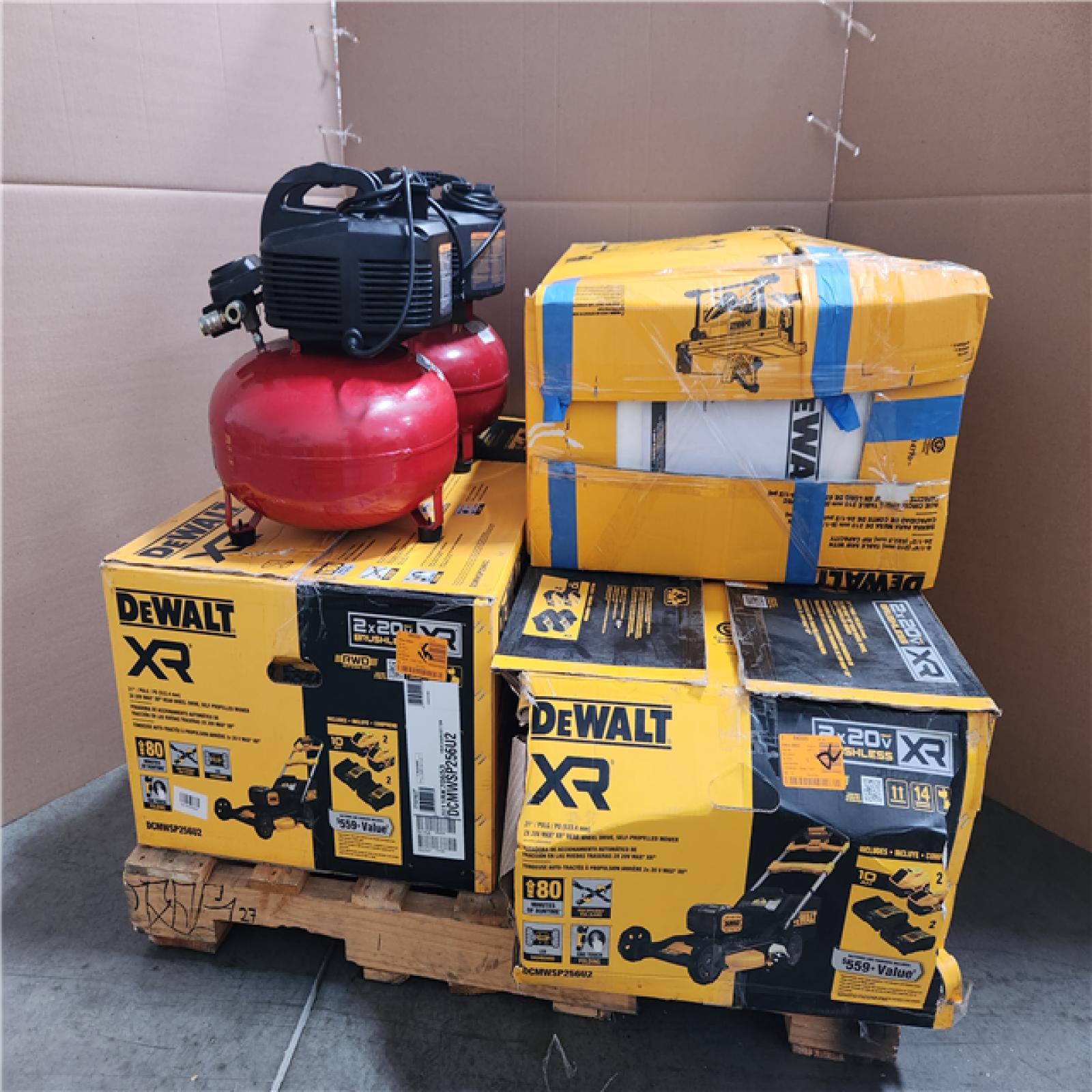 CALIFORNIA AS-IS TOOL PALLET