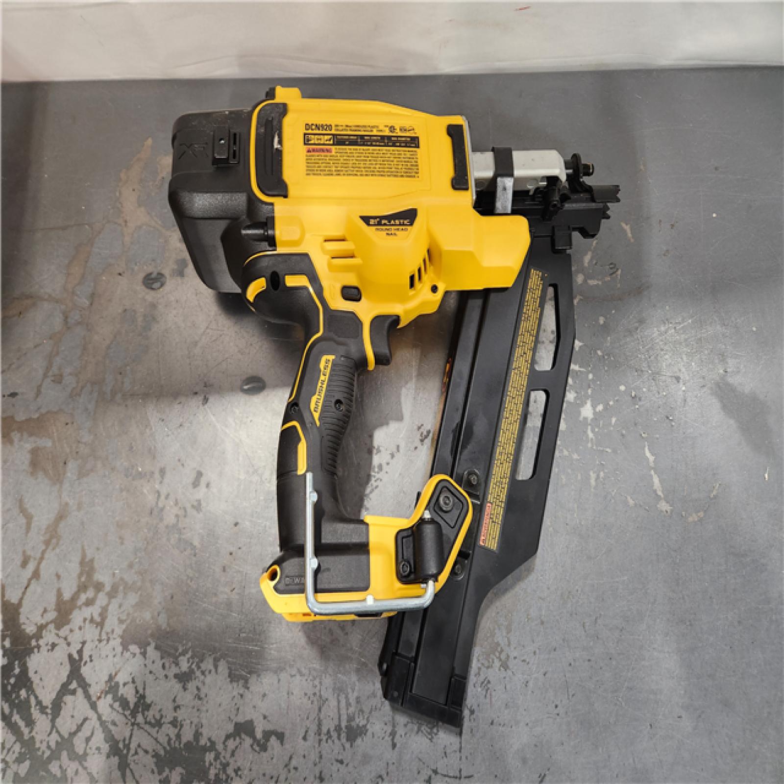 AS-IS- DEWALT 20-Volt 21° Cordless Framing Nailer (Tool-Only)