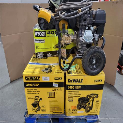 CALIFORNIA AS-IS OUTDOOR POWER EQUIPMENT