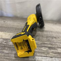 AS-IS DEWALT 20V MAX Cordless Brushless 4-1/2 in. Angle Grinder with Paddle Switch (Tool Only)