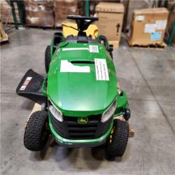 DALLAS LOCATION - AS-IS John Deere S120 42 in. 22 HP V-Twin Gas Hydrostatic Riding Lawn Mower