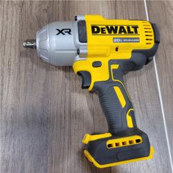 AS-IS DEWALT 20V MAX* XR 1/2  High Torque Impact Wrench with Hog Ring Anvil