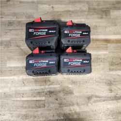 HOUSTON LOCATION - AS-IS MILWAUKEE FORGE BATTERY PACK QTY - 4