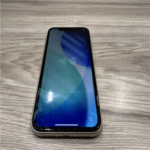 AS-IS Apple iPhone 11 128GB White LTE Cellular MHCY3LL/A