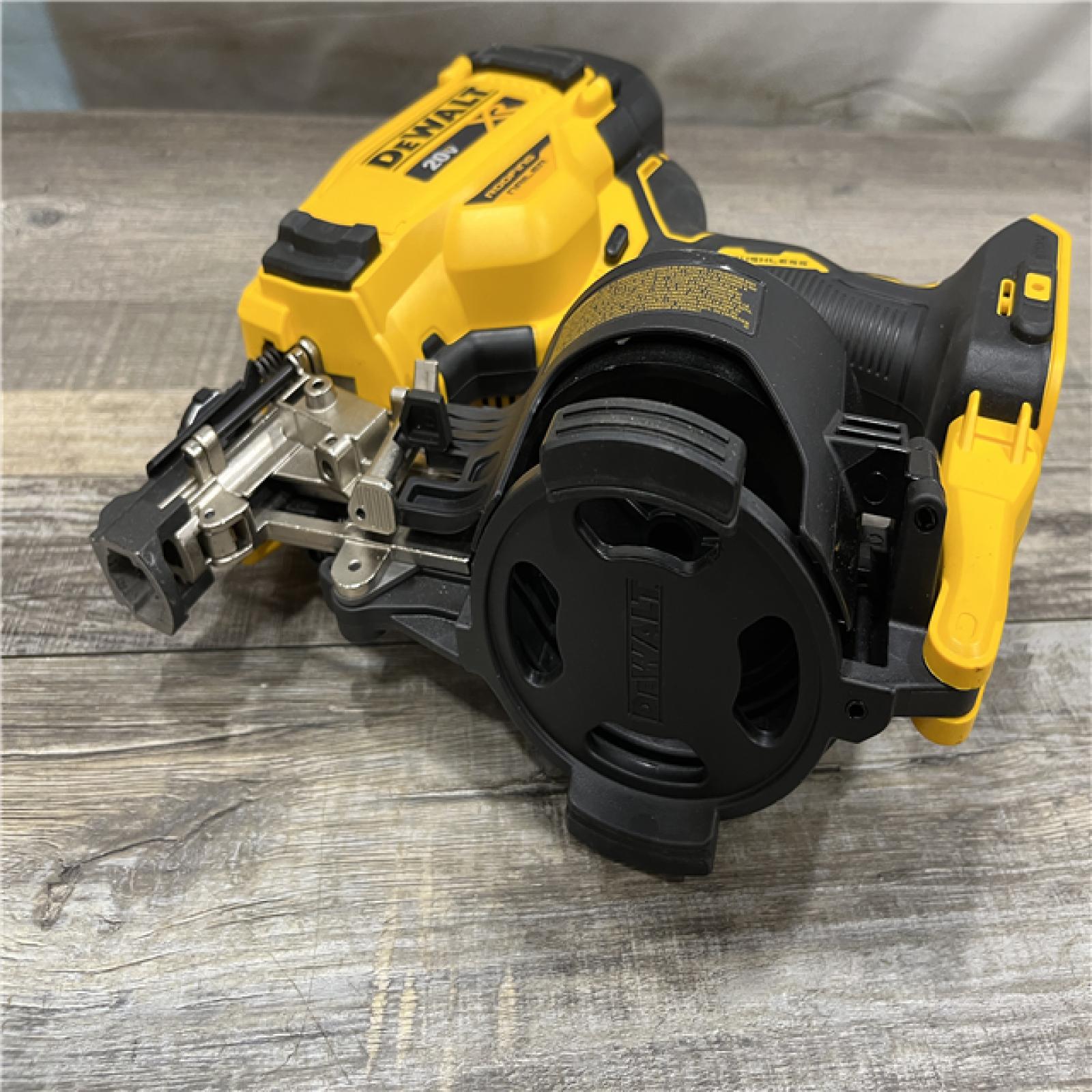 AS-IS DEWALT 20V MAX 15-Degree Electric Cordless Roofing Nailer (Tool Only)