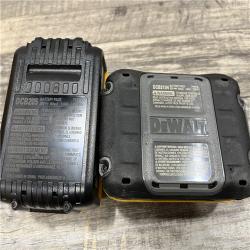 AS-IS DEWALT 20V MAX Lithium-Ion Starter Kit with 4.0 Ah and 5.0 Ah Batteries and Charger