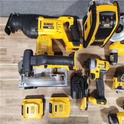 HOUSTON LOCATION - AS - IS DEWALT 20V MAX Cordless 9 Tool Combo Kit