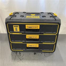 AS-IS - Dewalt Toughsystem 2.0, 12.3 in. W Tool Box 3-Drawer