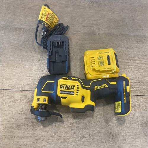 AS-IS DEWALT ATOMIC 20V MAX Cordless Brushless Oscillating Multi Tool Kit