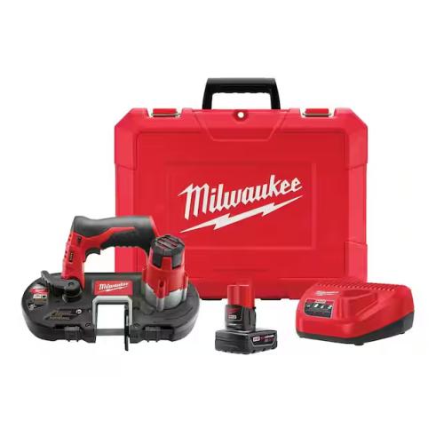 DALLAS LOCATION- NEW!- Milwaukee 2429-21XC M12 Cordless Sub-Compact Bandsaw Kit