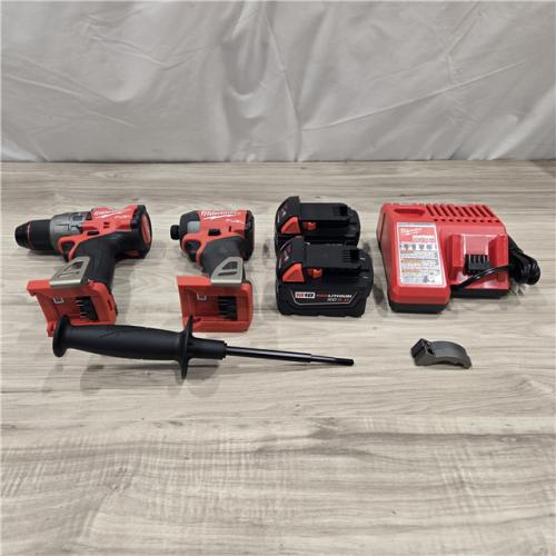 AS-IS MILWAUKEE FUEL 18V Cordless Hammer Drill and Impact Driver Combo Kit