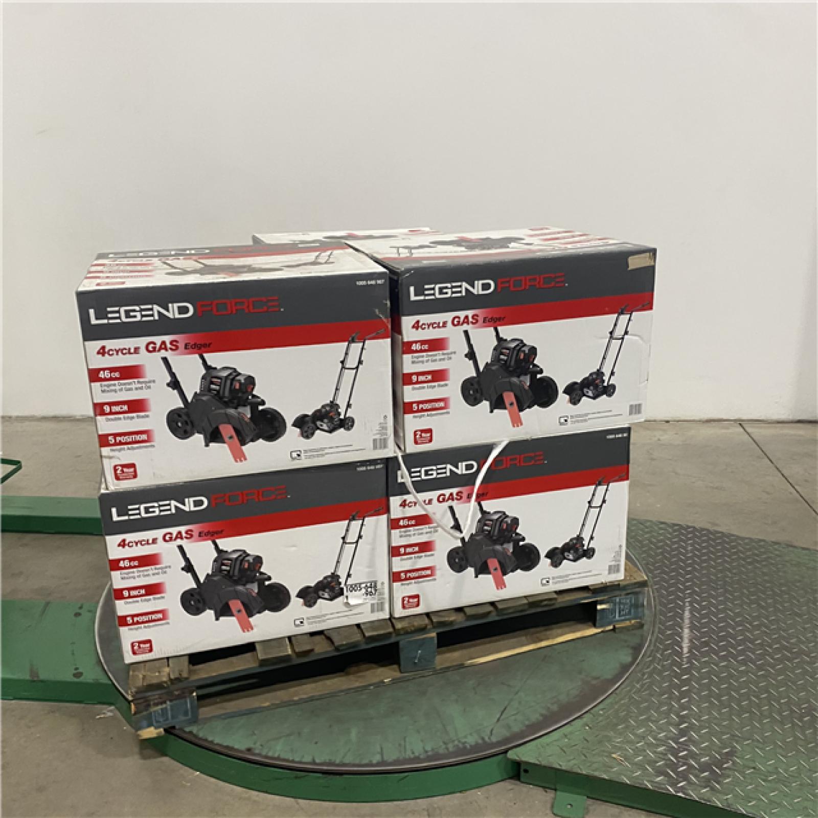 Dallas Location - As-Is Legend Force 46 cc Gas Powered 4-Stroke Walk Behind Edger(Lot Of 7)
