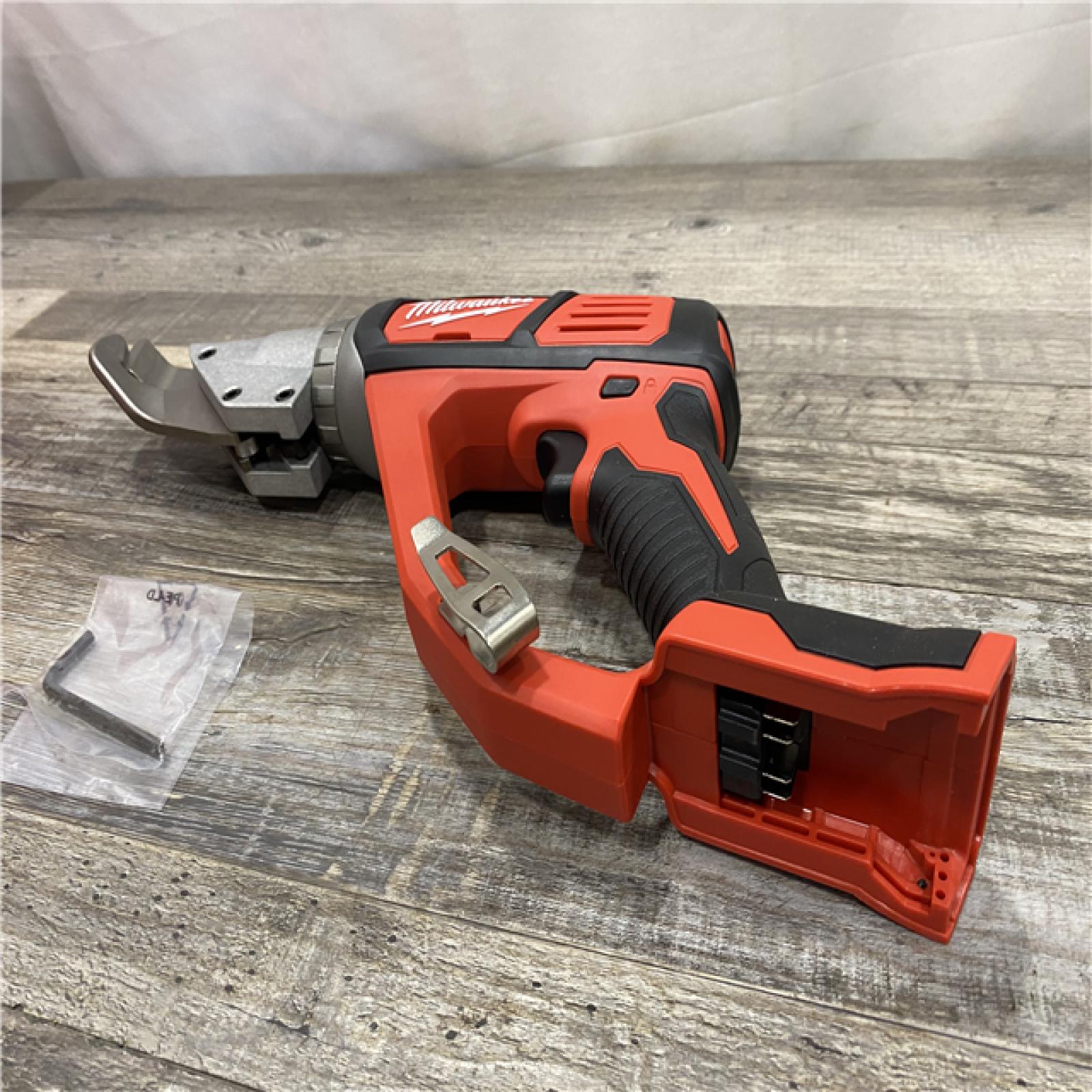 LIKE NEW - Milwaukee 18-Volt Lithium-Ion Cordless 18-Gauge Single Cut Metal Shear (Tool Only)