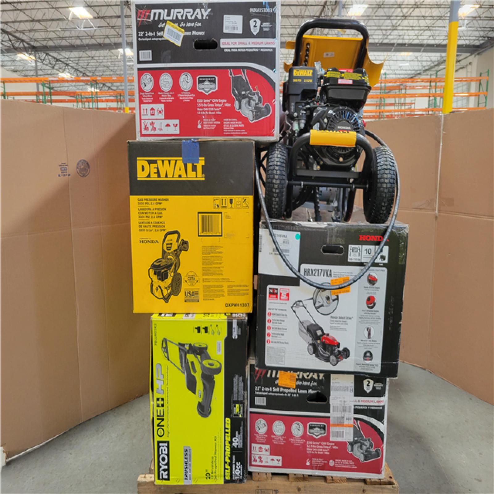 CALIFORNIA AS-IS OUTDOOR POWER EQUIPMENT