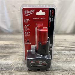 NEW - Milwaukee 12-Volt Lithium-Ion XC Extended Capacity Battery Pack 4.0Ah