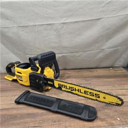 AS-IS DEWALT DCCS672B FLEXVOLT 60V MAX Brushless Cordless 18 Chainsaw (Tool Only)