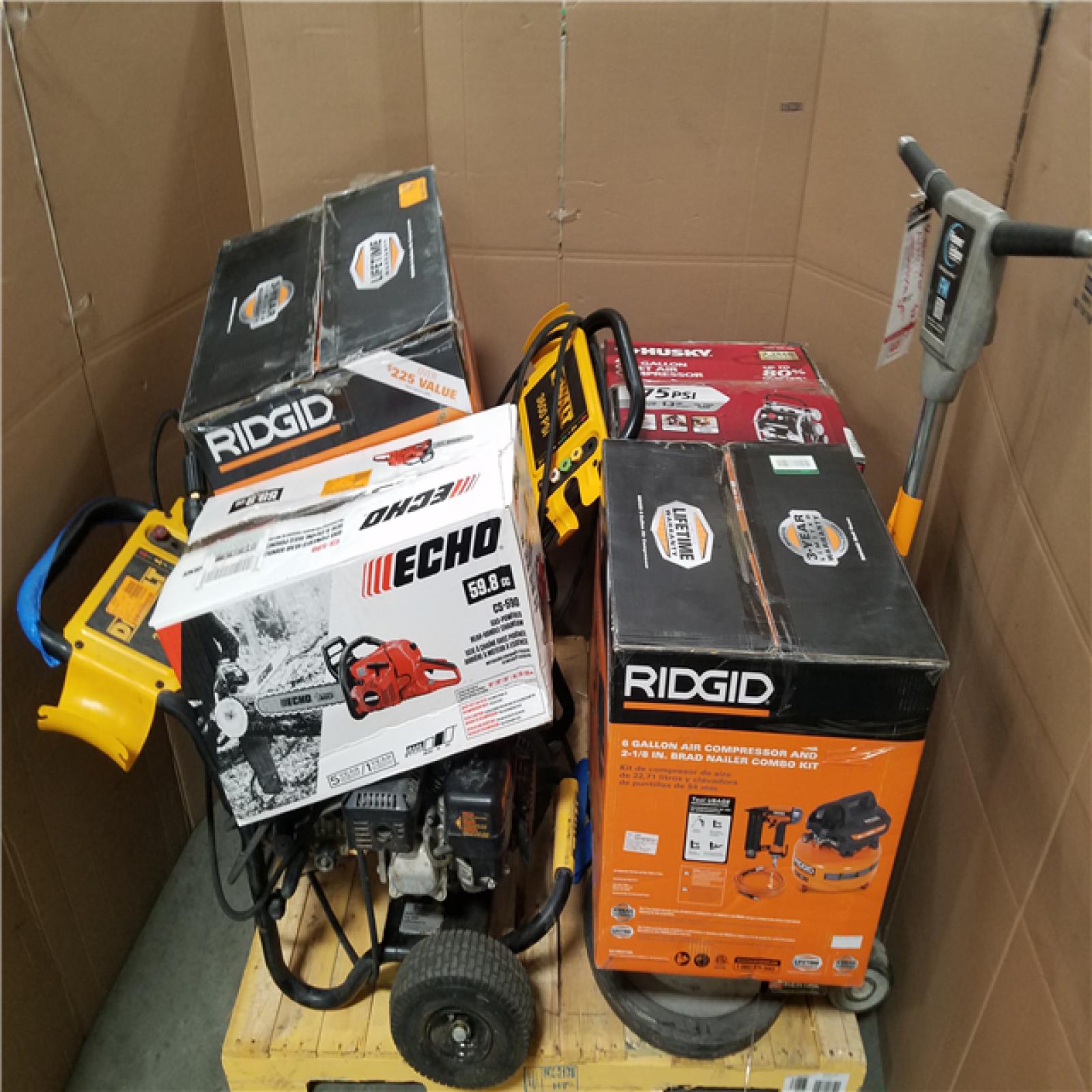 CALIFORNIA AS-IS OUTDOOR POWER EQUIPMENT