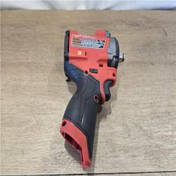 AS-IS Milwaukee FUEL 12V Cordless Stubby 1/2 in. Impact Wrench (Tool-Only)