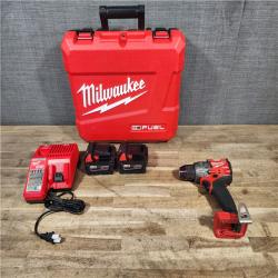 HOUSTON LOCATION - AS-IS Milwaukee FUEL 18V Lithium-Ion Brushless Cordless 1/2 in. Hammer Drill Driver Kit