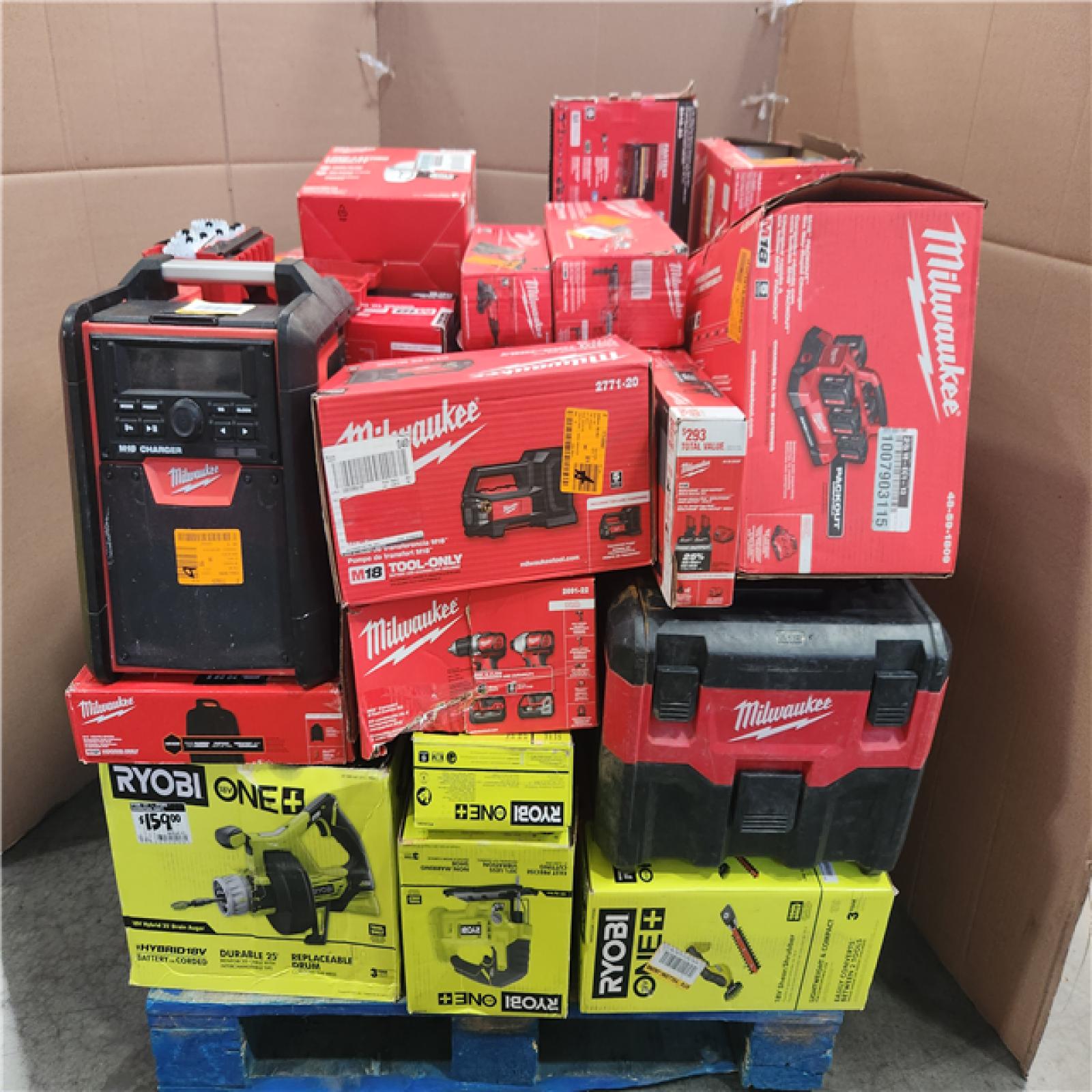 CALIFORNIA AS-IS TOOL PALLET