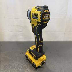 AS-IS - DeWALT ATOMIC 20V Max Lithium-Ion Brushless Cordless Compact 1/4 in. Impact Driver Kit