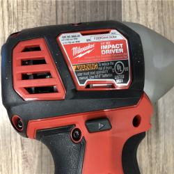 AS-IS Milwaukee 18V Lithium-Ion Cordless 1/4 in. Hex Impact Driver (Tool-Only)