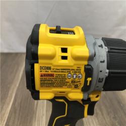 AS-IS DEWALT 20V XR Brushless Cordless 1/2 in. Hammer Drill (Tool-Only)