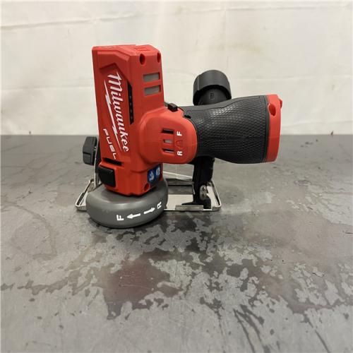 AS-IS- Milwaukee M12 FUEL 12V Lithium-Ion Brushless Cordless 3 in. Cut Off Saw (Tool-Only)