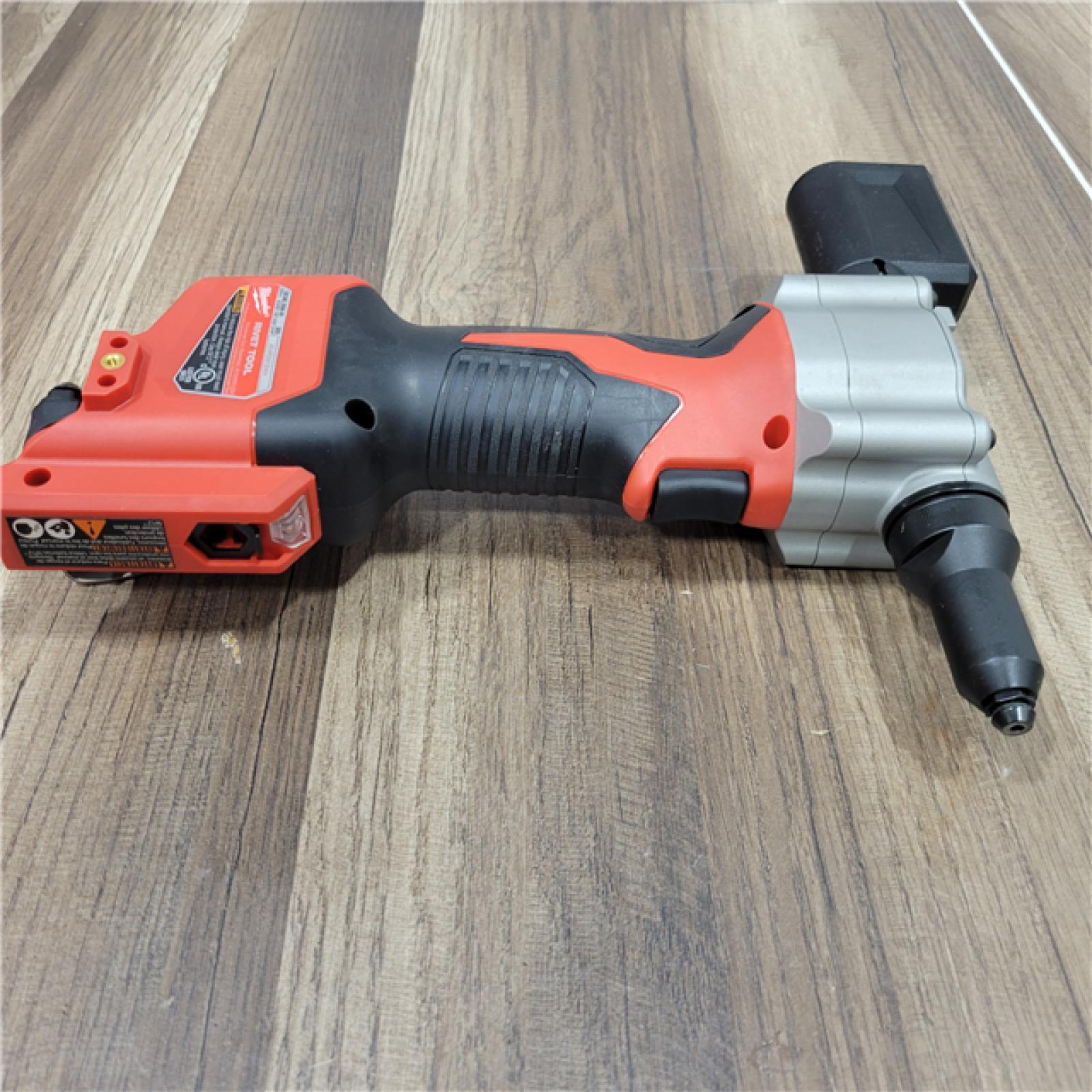 AS-IS Milwaukee M12 12-Volt Lithium-Ion Cordless Rivet Tool (Tool-Only)