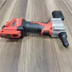AS-IS Milwaukee M12 12-Volt Lithium-Ion Cordless Rivet Tool (Tool-Only)