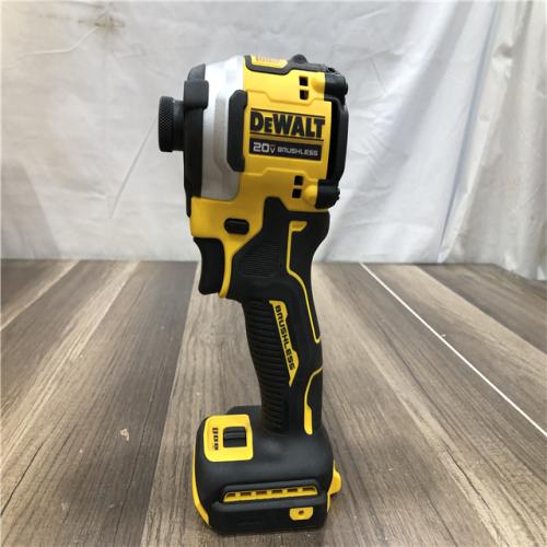 AS-IS DEWALT ATOMIC 20V MAX Cordless Brushless Compact 1/4 in. Impact Driver (Tool Only)